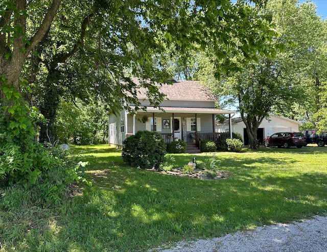 13461 Lawrence Unit 1090, Mount Vernon, MO 65712 - view of front of property featuring a porch and a front yard