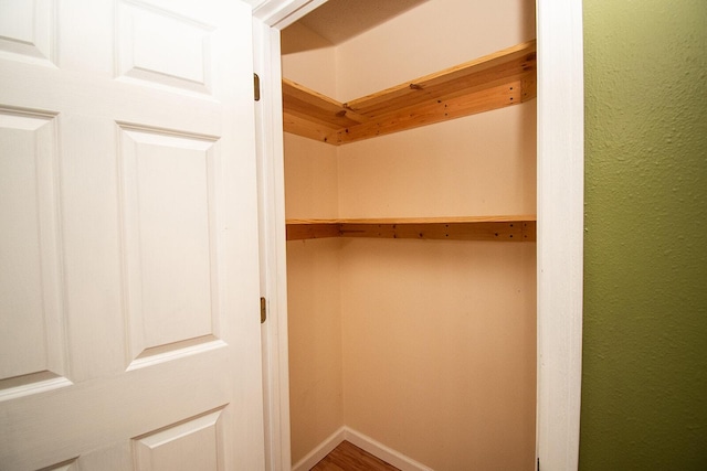 view of closet