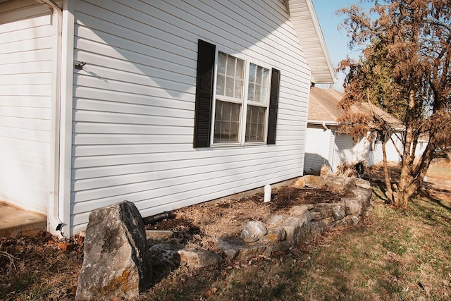 view of home's exterior