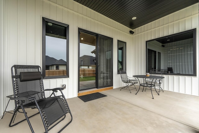 view of patio / terrace