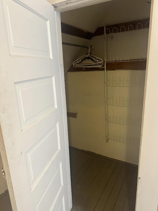 view of closet