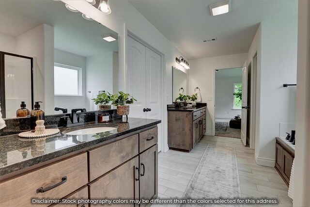 5202 S April Ct, Battlefield, MO 65619 - bathroom with visible vents and vanity
