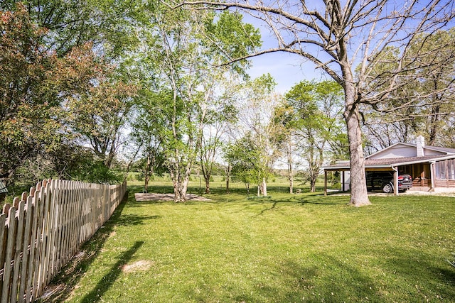2457 County Road 1770, West Plains, MO 65775 - view of yard featuring fence