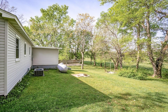 2457 County Road 1770, West Plains, MO 65775 - view of yard featuring central AC