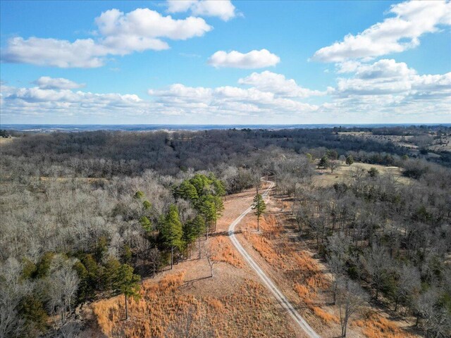 84 County Road 104, Gainesville, MO 65655 - aerial view featuring a wooded view