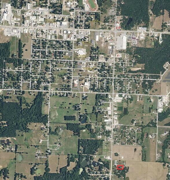 3100 E 354th Rd, El Dorado Springs, MO 64744 - aerial map of property and surrounding area