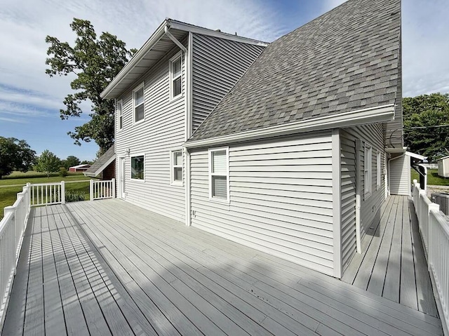 3100 E 354th Rd, El Dorado Springs, MO 64744 - view of wooden terrace