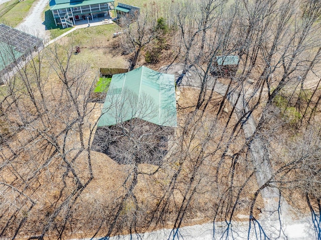 drone / aerial view