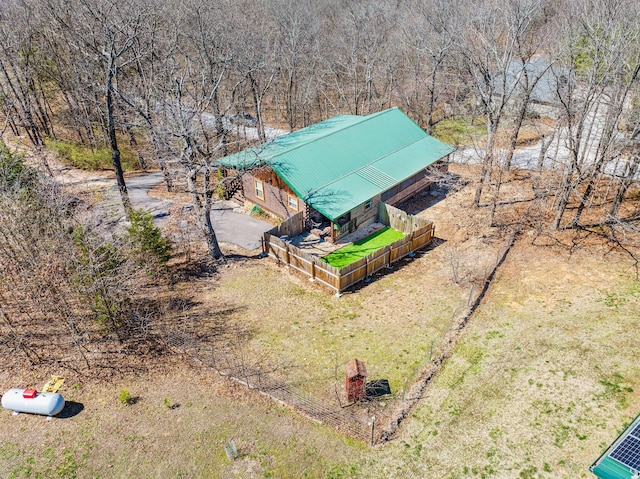drone / aerial view
