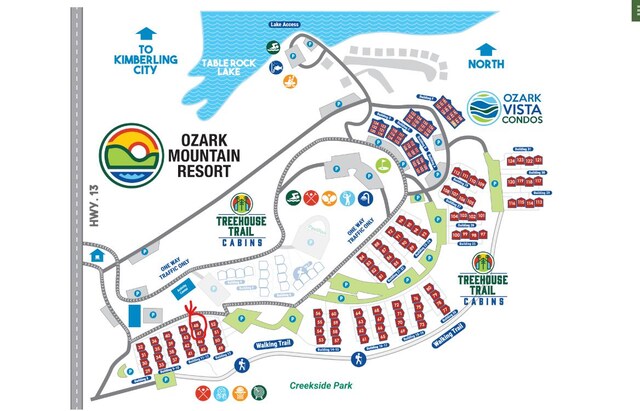235 Ozark Mountain Resort Dr Unit 47, Kimberling City, MO 65686 - map location