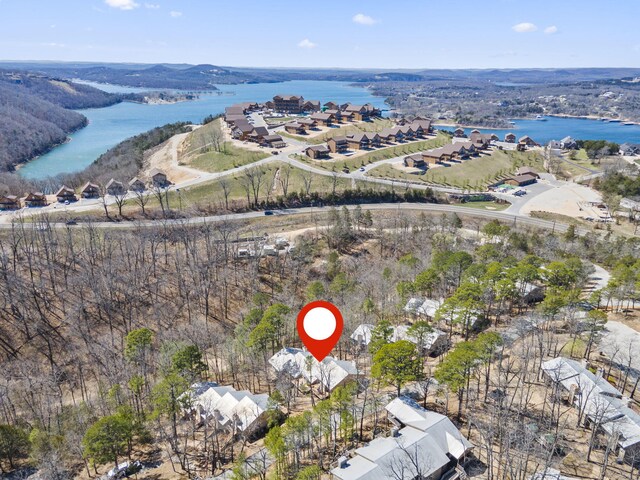 235 Ozark Mountain Resort Dr Unit 47, Kimberling City, MO 65686 - birds eye view of property with a water view