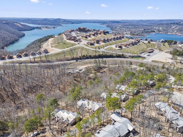 235 Ozark Mountain Resort Dr Unit 47, Kimberling City, MO 65686 - drone / aerial view with a water view