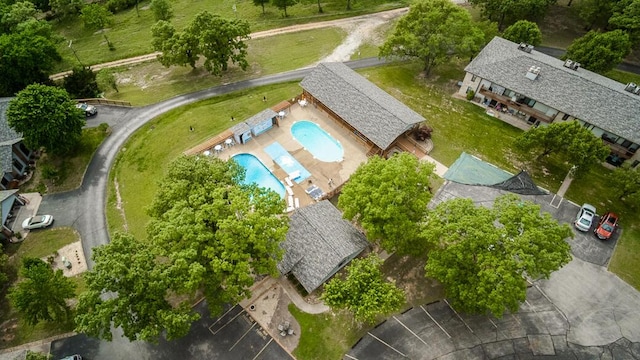 145 Starboard Dr Unit 8, Kimberling City, MO 65686 - bird's eye view of a pool