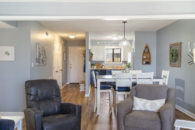 145 Starboard Dr Unit 8, Kimberling City, MO 65686 - living room featuring wood finished floors and baseboards