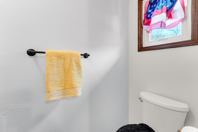 bathroom with toilet