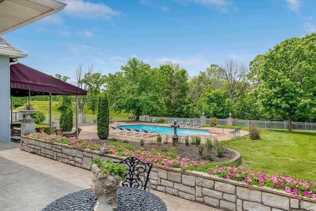 9041 N Country Manor Ln, Fair Grove, MO 65648 - view of swimming pool featuring a patio area