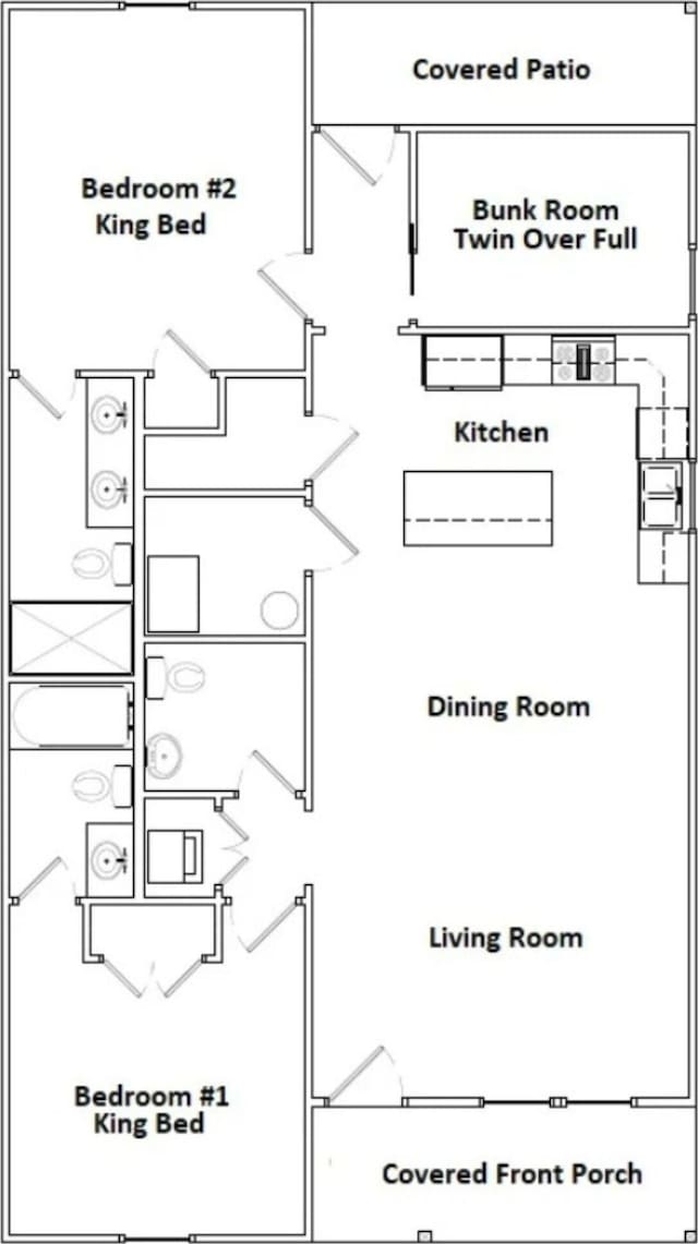 201-217 Watersound Way, Hollister, MO 65672 - floor plan