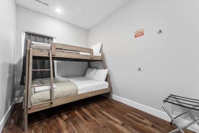 201-217 Watersound Way, Hollister, MO 65672 - bedroom with recessed lighting, visible vents, baseboards, and wood finished floors
