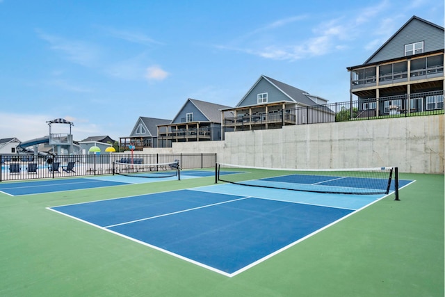 201-217 Watersound Way, Hollister, MO 65672 - view of tennis court with community basketball court and fence