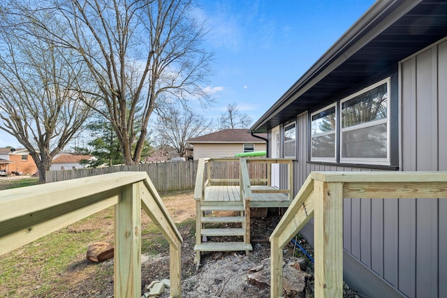 200 N Madison Ave, Mansfield, MO 65704 - exterior space with fence and a deck