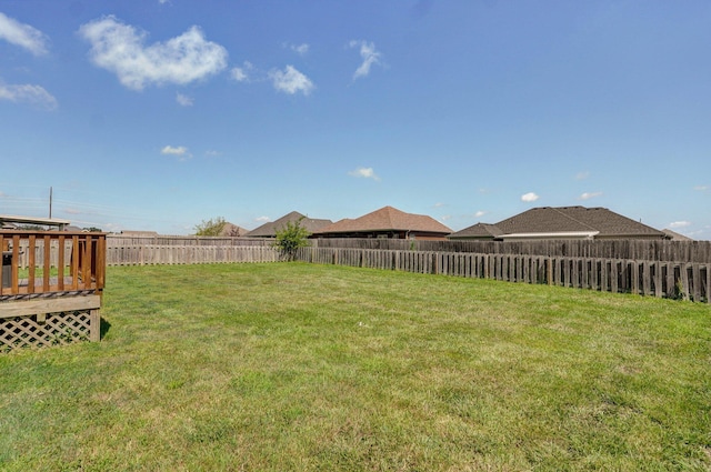 1471 Woodland Rd, Marshfield, MO 65706 - fenced backyard featuring a deck