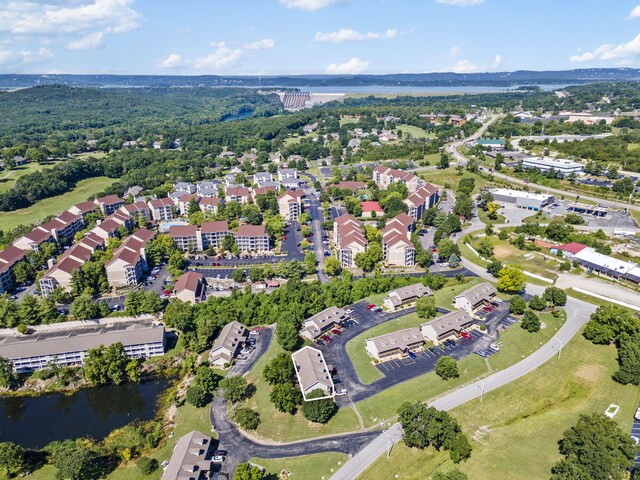 4 Memory Ln Unit 3, Branson, MO 65616 - aerial view of property and surrounding area with a nearby body of water