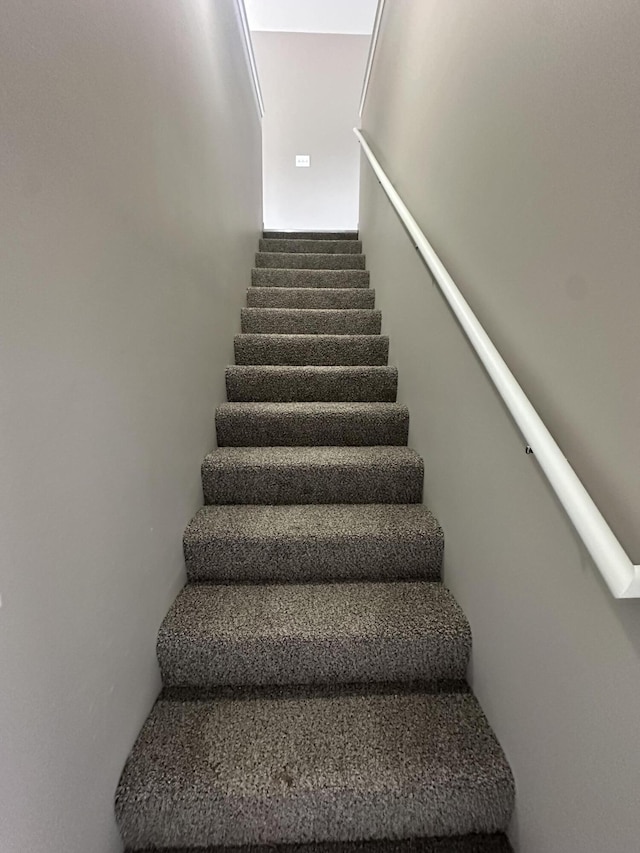view of staircase