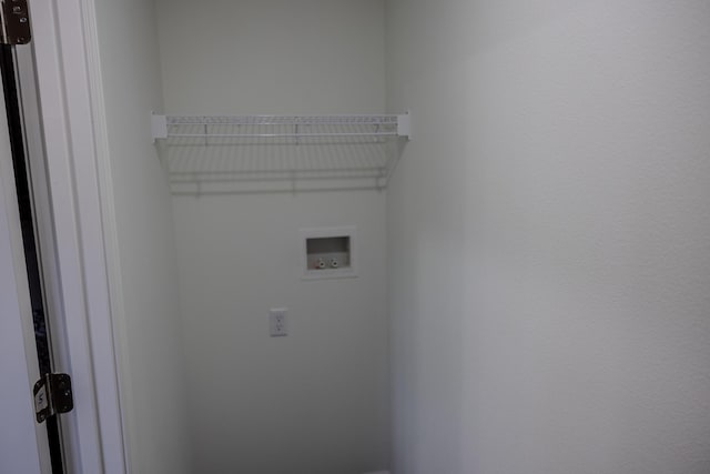 laundry area with laundry area and washer hookup