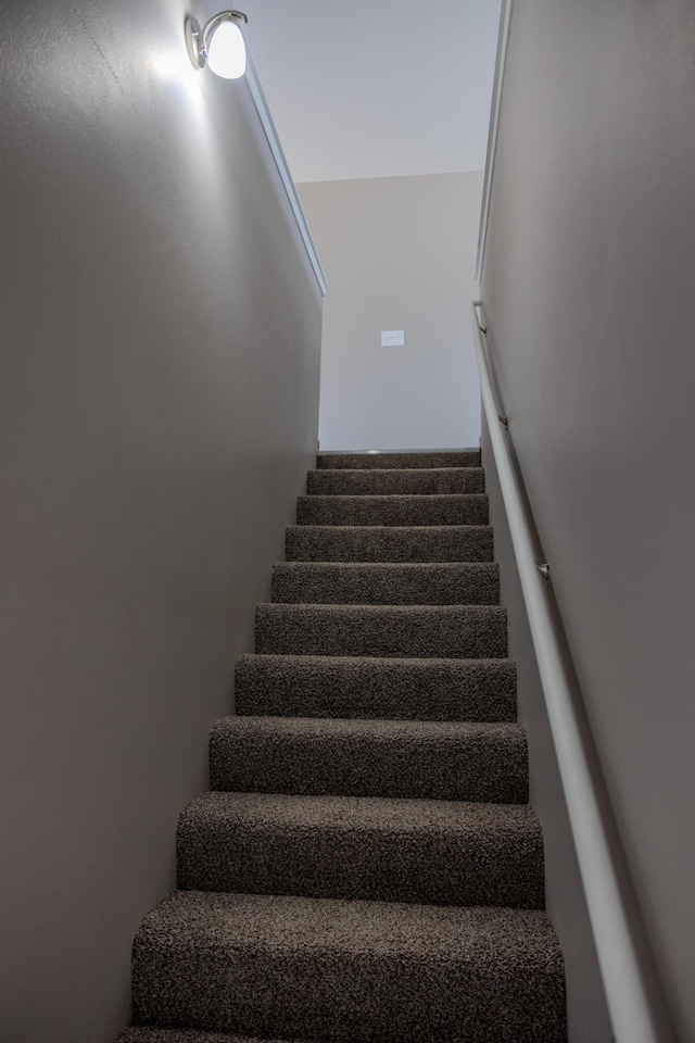 view of staircase