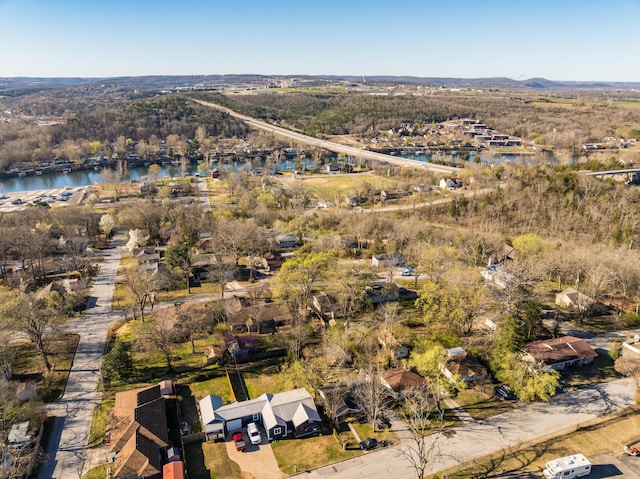 504 Brown St, Branson, MO 65616 - drone / aerial view of a nearby body of water