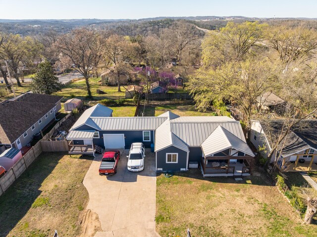 504 Brown St, Branson, MO 65616 - view from above of property
