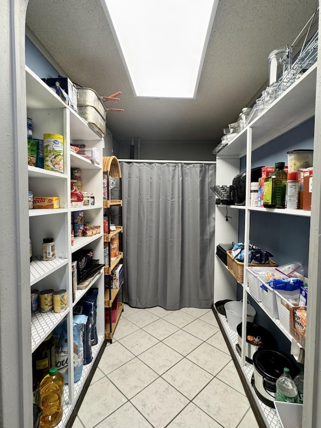 view of storage room