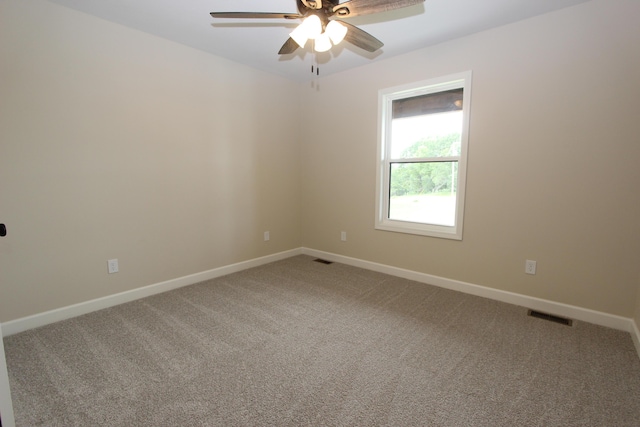 LOT1 Arden Rdg, Ava, MO 65608 - unfurnished room with ceiling fan, carpet, and baseboards