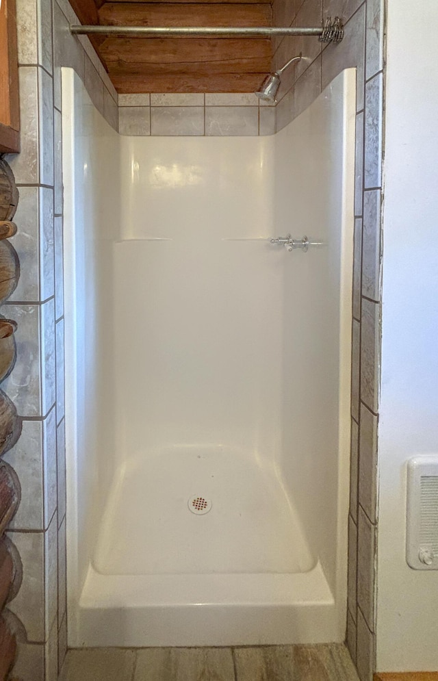 full bath with a stall shower