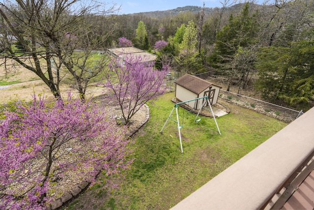 32 Homewood Ln, Kimberling City, MO 65686 - aerial view with a forest view