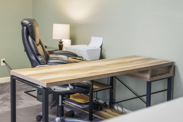 32 Homewood Ln, Kimberling City, MO 65686 - office space with baseboards and carpet floors