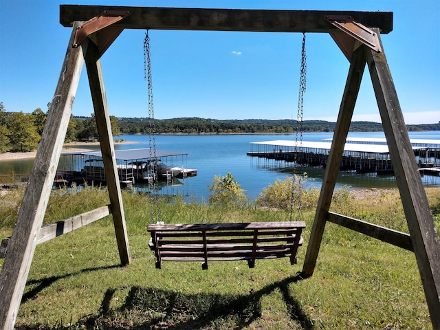 164 Dogwood Park Trl Bldg 1204, Branson, MO 65616 - view of dock with a water view