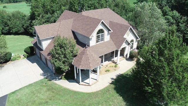 1321 E River Oak Dr, Springfield, MO 65803 - birds eye view of property
