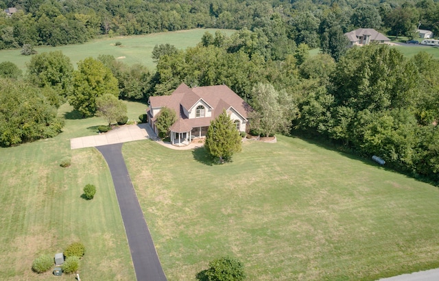1321 E River Oak Dr, Springfield, MO 65803 - bird's eye view featuring a view of trees