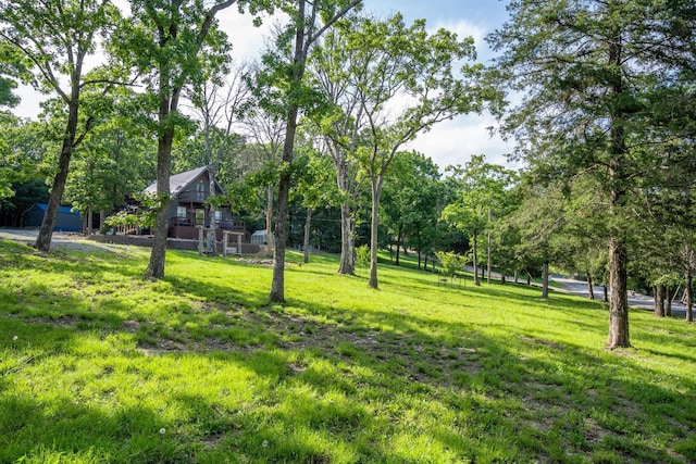 645 Buck Run Dr, Branson West, MO 65737 - view of grassy yard featuring view of scattered trees
