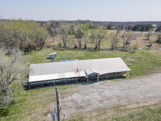 2834 US Highway 65, Urbana, MO 65767 - birds eye view of property with a rural view