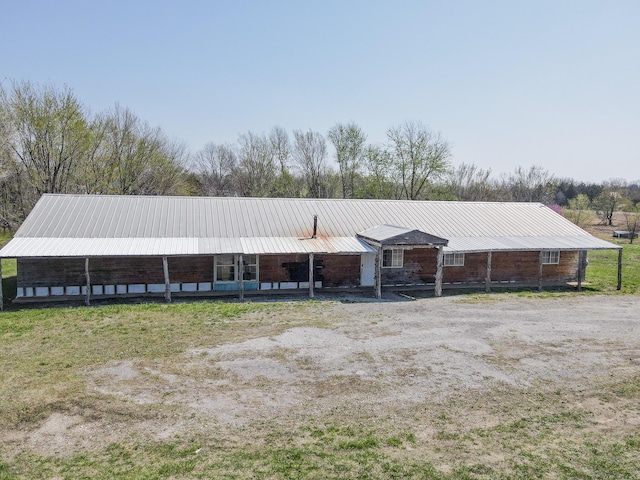 2834 US Highway 65, Urbana, MO 65767 - view of front facade with metal roof and an outbuilding
