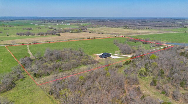 1798 E 328th Rd, Bolivar, MO 65613 - aerial view with a rural view
