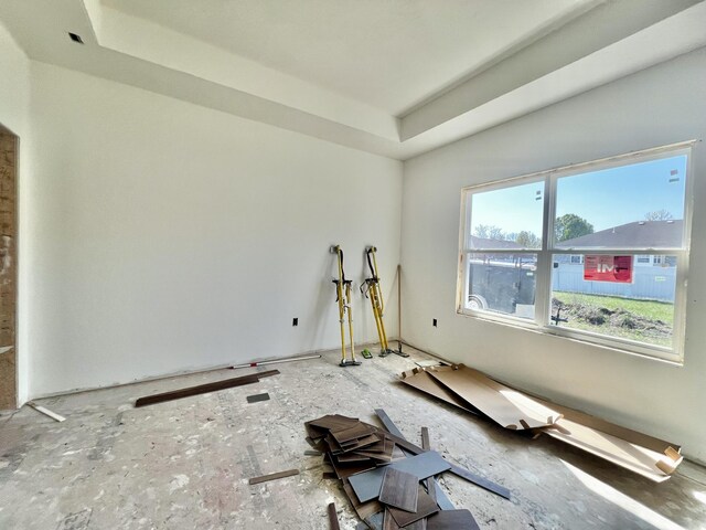 710 E Vivian St, Bolivar, MO 65613 - empty room featuring a tray ceiling