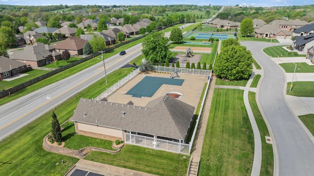 1903 N Cannonade Ct, Springfield, MO 65802 - aerial perspective of suburban area