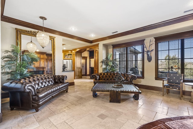 lobby with visible vents