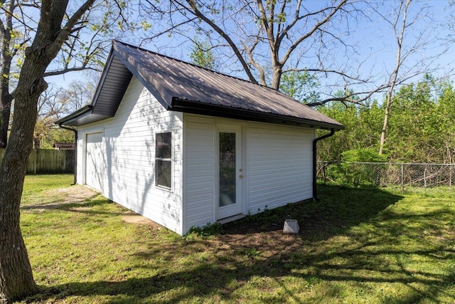1945 Debra Dr, West Plains, MO 65775 - view of outdoor structure featuring fence