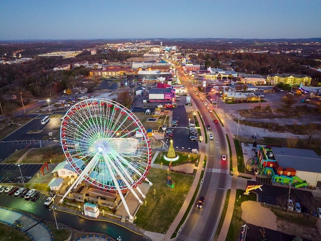 drone / aerial view