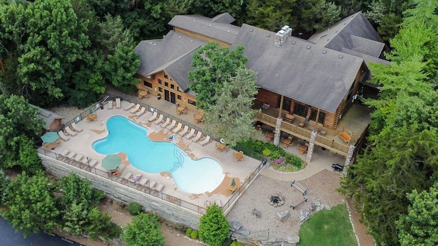 bird's eye view
