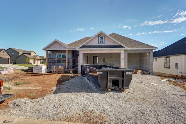 LOT69 W Marty St, Springfield, MO 65810 - view of front of house featuring roof with shingles